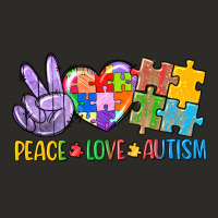 Peace Love Autism Heavy Core Tee | Teevron