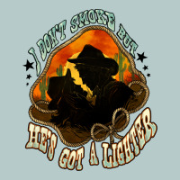 I Don't Smoke But He's Got A Lighter Heavy Core Tee | Teevron