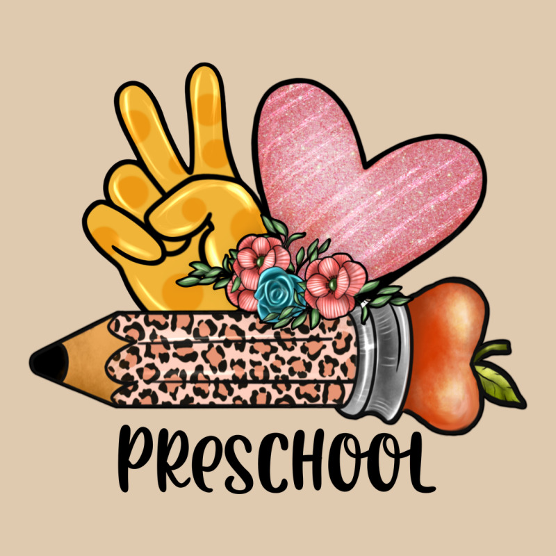 Peace Love Preschool Heavyweight Sweatshirt by JahusDesignShop | Teevron