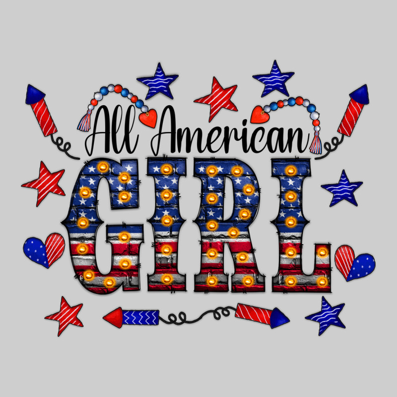 All American Girl Premium Tee by CowCowDesign | Teevron