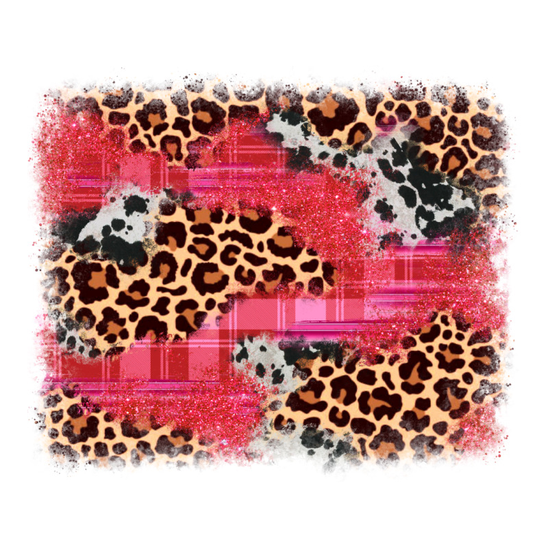 Valentine's Day Cowhide Leopard Background Zipper Hoodie by JahusDesignShop | Teevron