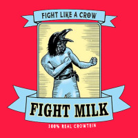 Fight Milk Classic Zipper Hoodie | Teevron