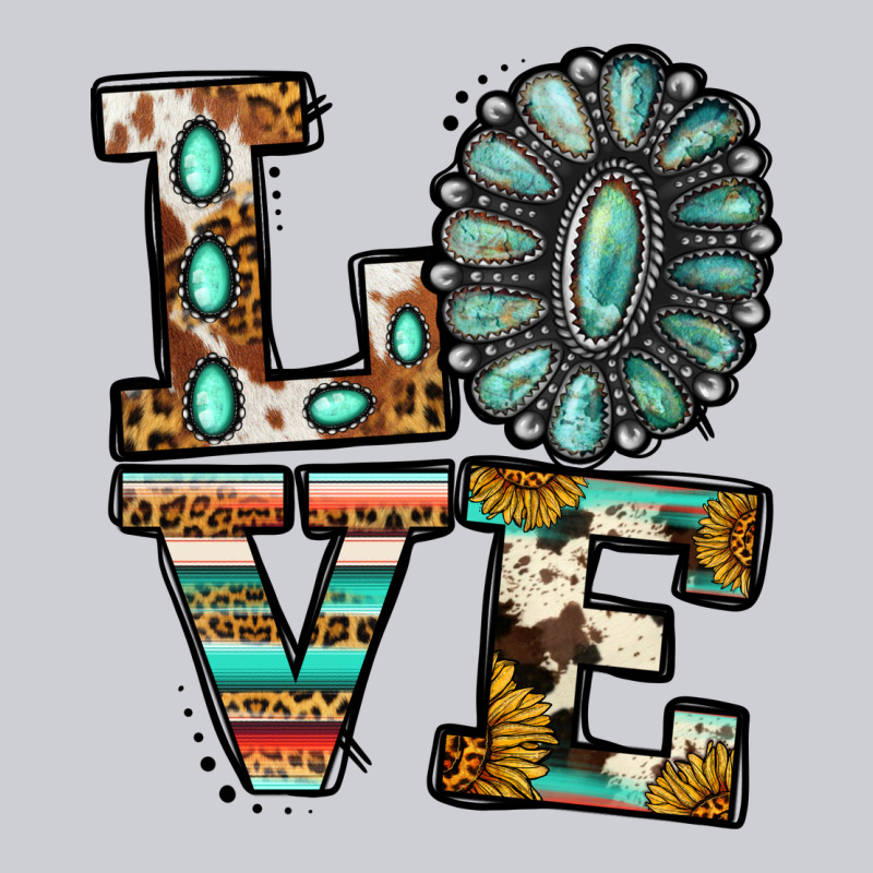 Turquoise Serape Love Classic Tee by Jasminsmagicworld | Teevron