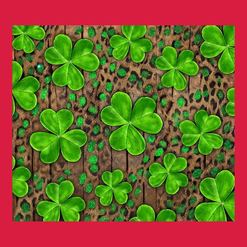 Shamrock And Leopard Premium Hoodie by RanaPortraitStore | Teevron