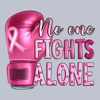 Breast Cancer No One Fights Alone Boxing Premium Hoodie | Teevron