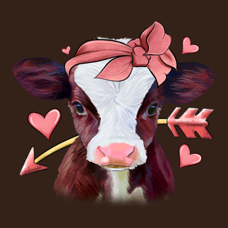 Valentines Day Baby Calf Heavy Core Tee by Jasminsmagicworld | Teevron