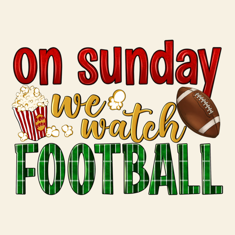 On Sunday We Watch Football Vintage Tee by BundleAndBundleShop | Teevron