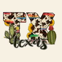 Texas State Cowhide Serape Cactus Vintage Tee | Teevron