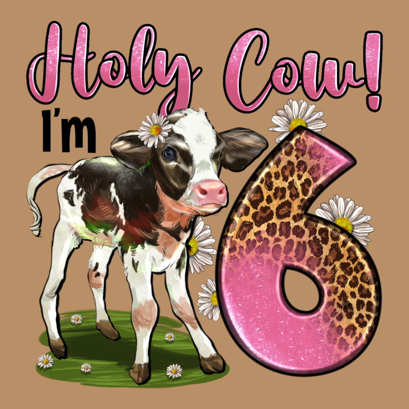 Holy Cow I'm 6 Years Old Vintage Hoodie by LillyAllenDesigns | Teevron