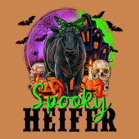 Spooky Heifer Black Angus Heavyweight Hoodie | Teevron