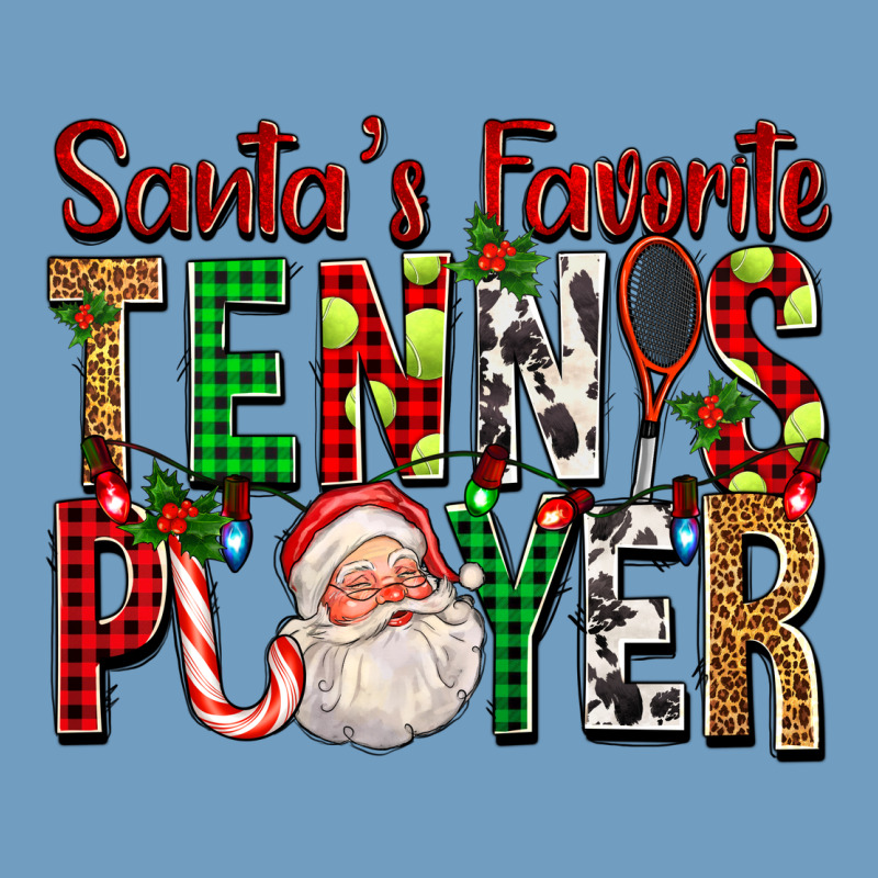 Santa's Favorite Tennis Player For Christmas Urban Heavy Tee by FaDigitalArtStudio | Teevron