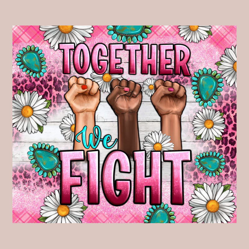 Breast Cancer Together Fight Premium Hoodie by Artiststas | Teevron