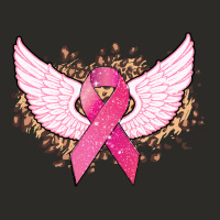 Cancer Ribbon Angel Wings Cancer Awareness Heavy Core Tee | Teevron