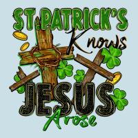 St. Patrick's Knows Jesus Arose Ladies Tee | Teevron
