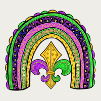 Mardi Gras Fleur De Lis Rainbow Zipper Hoodie | Teevron