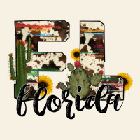 Florida State Cowhide Serape Cactus Vintage Tee | Teevron