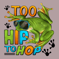 Too Hip To Hop Frog Vintage Hoodie | Teevron