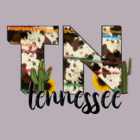 Tenesse State Cowhide Serape Cactus Vintage Tee | Teevron
