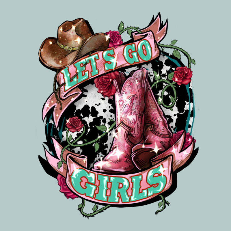 Let's Go Girl's Cowboy Boots Heavy Core Tee by HowdyJamesFarm | Teevron