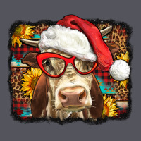 Christmas Cow Vintage Hoodie | Teevron