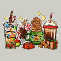 Christmas Coffee Cups With Poodle Heavyweight Hoodie | Teevron