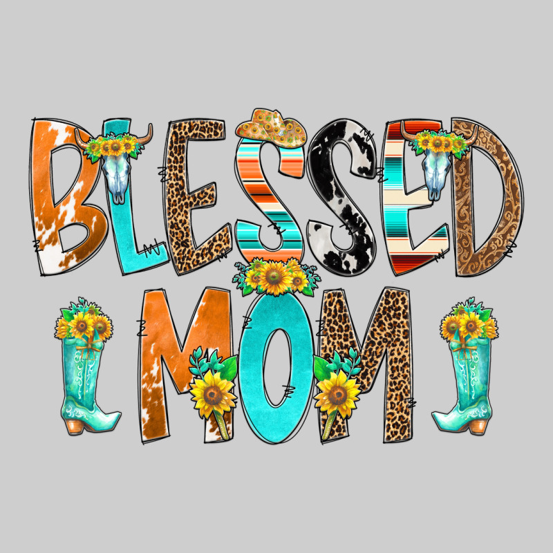 Blessed Mom Premium Tee by CowCowDesign | Teevron