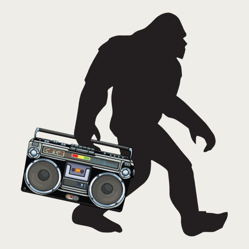 Bigfoot Beatbox Boom Box Retro   Bigfoot Boom Box Zipper Hoodie by DesigneFamous | Teevron
