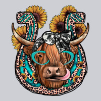 Highland Cow Horseshoe Heavyweight Sweatshirt | Teevron