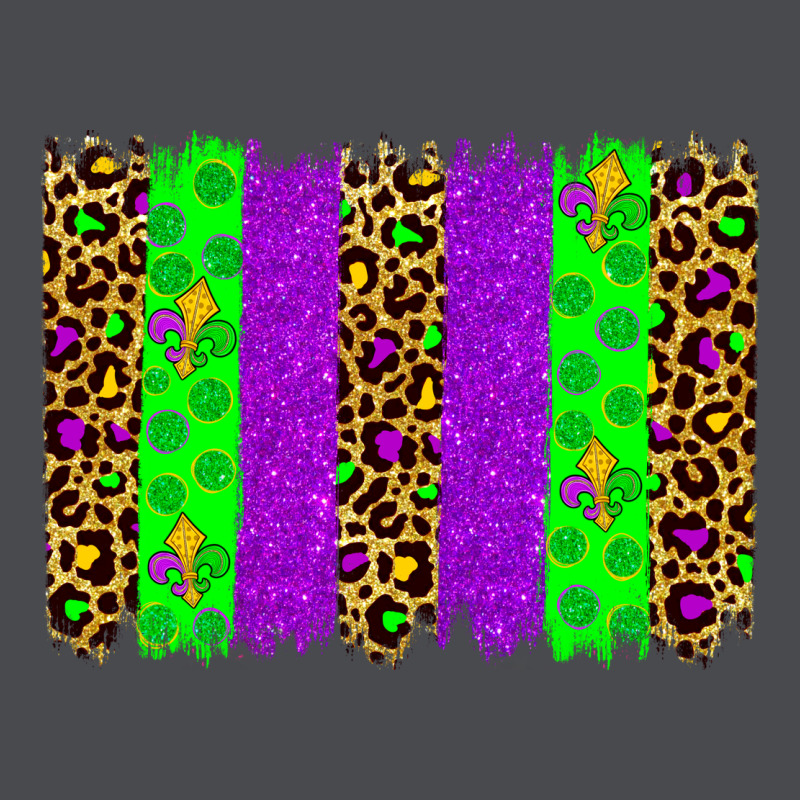 Mardi Gras Brush Stoke Zipper Hoodie by JahusDesignShop | Teevron