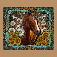 Western Horse Mouse Pad Vintage Hoodie | Teevron