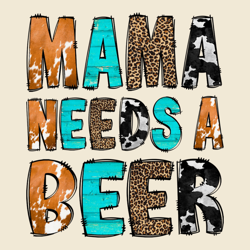 Mama Needs A Beer Premium Tee by CowCowDesign | Teevron
