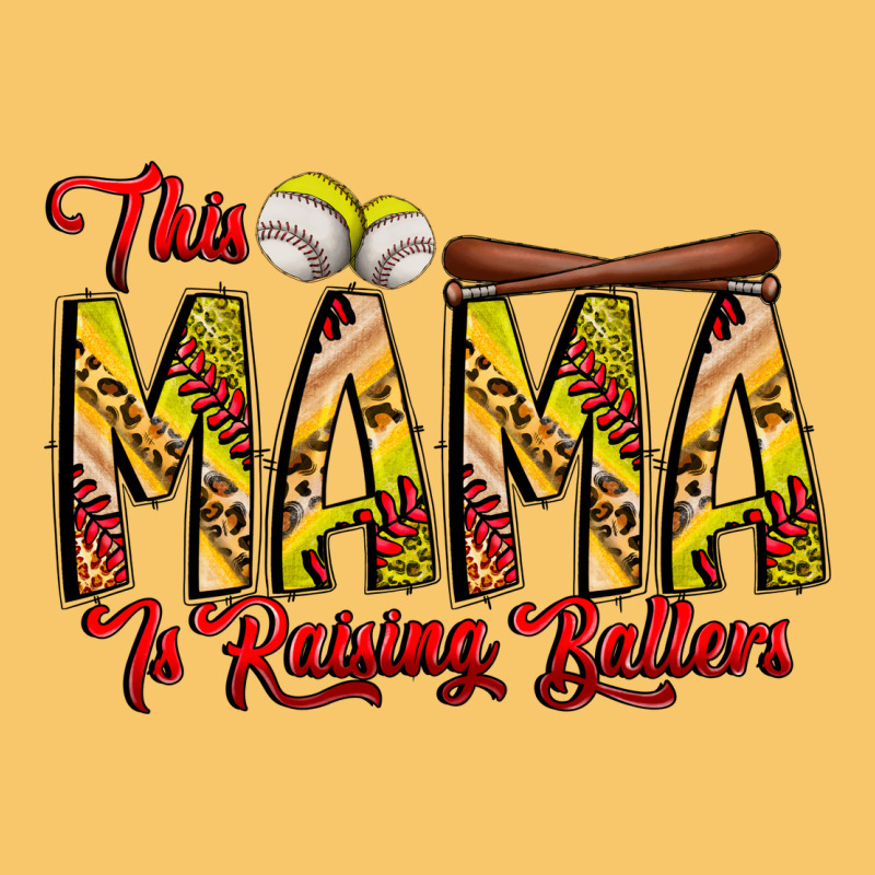 This Mama Is Raising Ballers Softball And Baseball Vintage Hoodie by CowhideDigitalArt | Teevron
