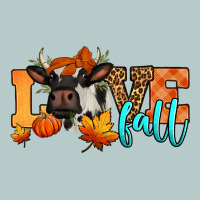 Love Fall Holstein Cow Heavy Core Tee | Teevron