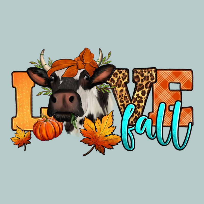 Love Fall Holstein Cow Heavy Core Tee by Jasminsmagicworld | Teevron