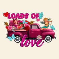Loads Of Love Valentine's Day Truck Vintage Tee | Teevron