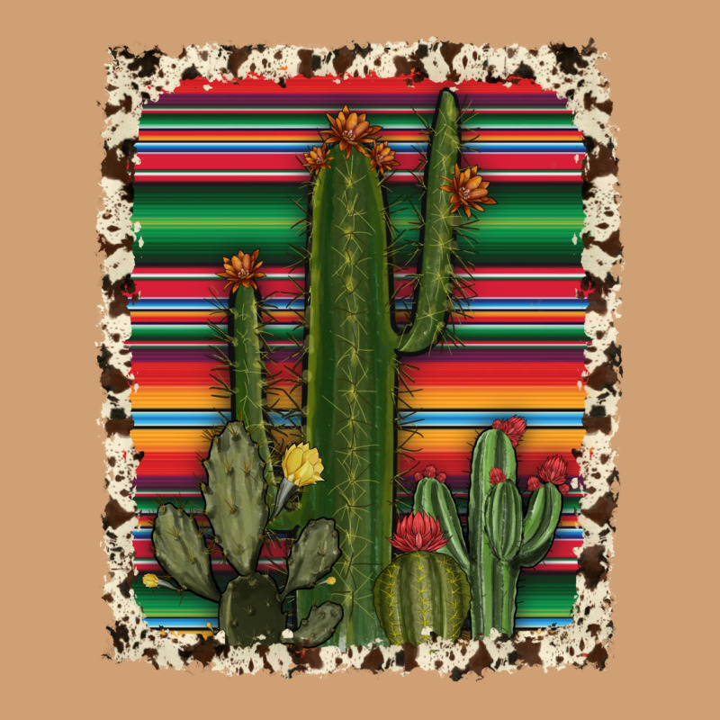 Serape Cowhide Cacti Vintage Tee by RanaPortraitStore | Teevron