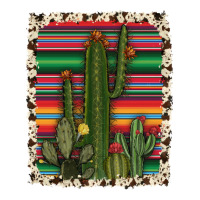 serape cowhide cacti | Teevron
