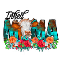 Inked Mama Flowers Cow | Teevron