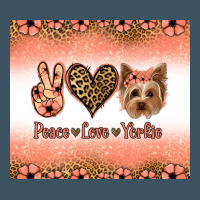 Peace Love Yorkie Urban Hoodie | Teevron
