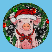 Sitting Pig Christmas Premium Sweatshirt | Teevron