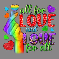 Western All For Love And Love For All Vintage Tee | Teevron