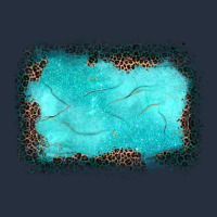 Gemstone Turquoise Leopard Background Zipper Hoodie | Teevron