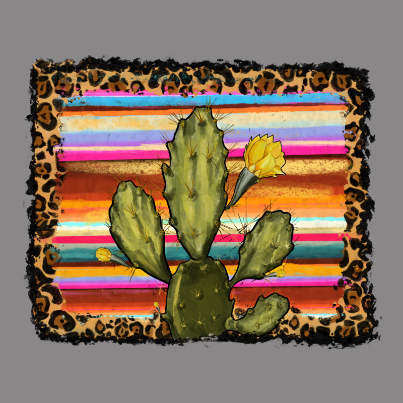 Serape Leopard Cactus Vintage Tee by RanaPortraitStore | Teevron
