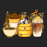 Bee Honey Coffee Cups Premium Hoodie | Teevron