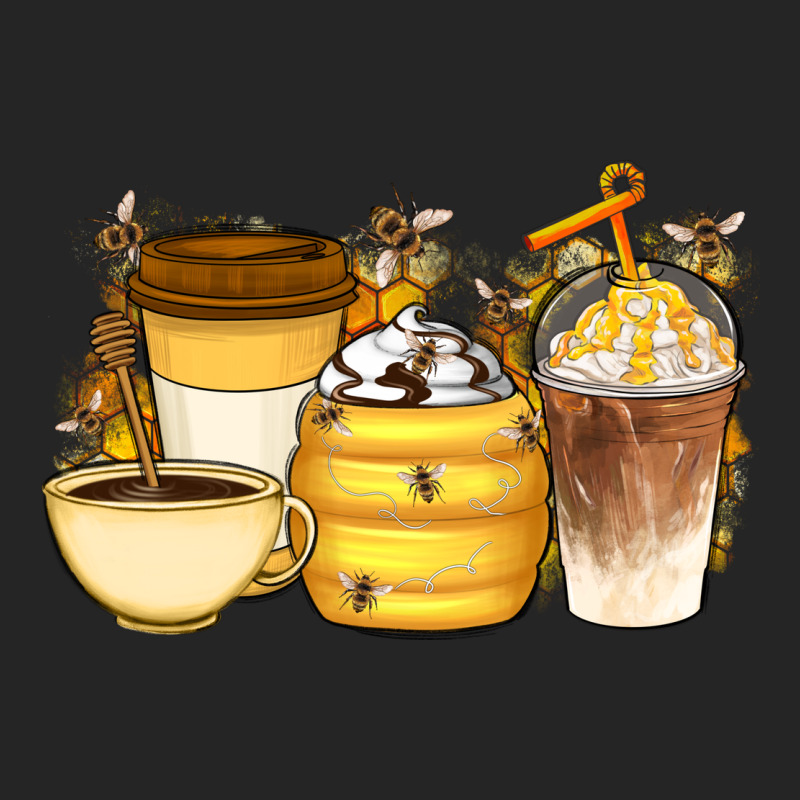 Bee Honey Coffee Cups Premium Hoodie by Artiststas | Teevron