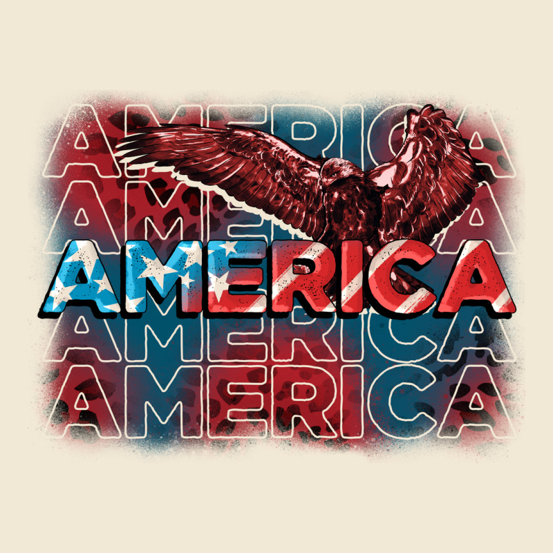 America America America America 4th Of July Ladies Tee by FaDigitalArtStudio | Teevron