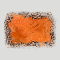 Gemstone Orange Leopard Background Zipper Hoodie | Teevron