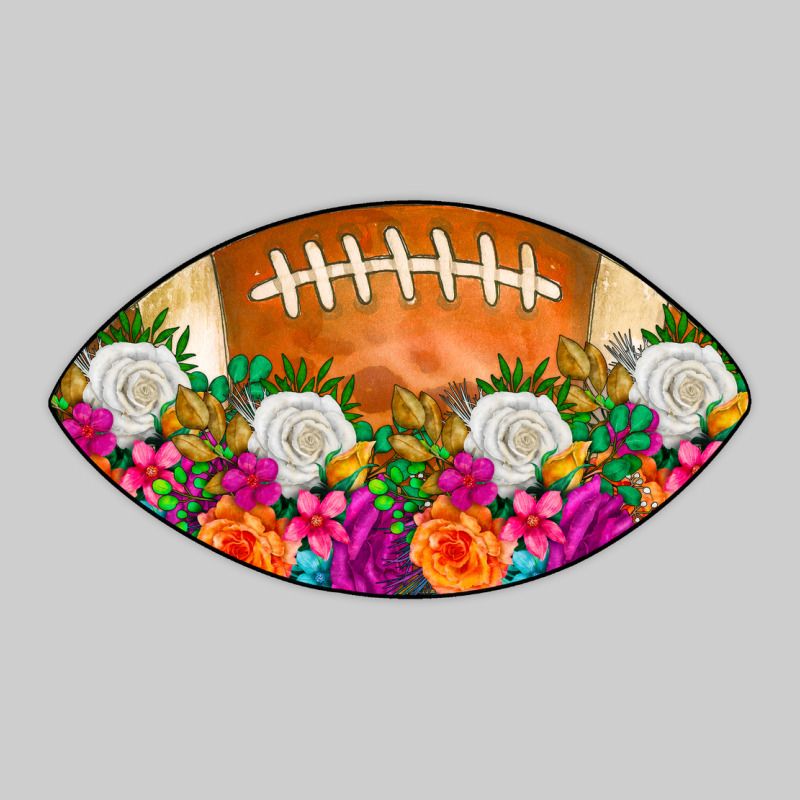 American Football Floral Premium Tee by CowCowDesign | Teevron