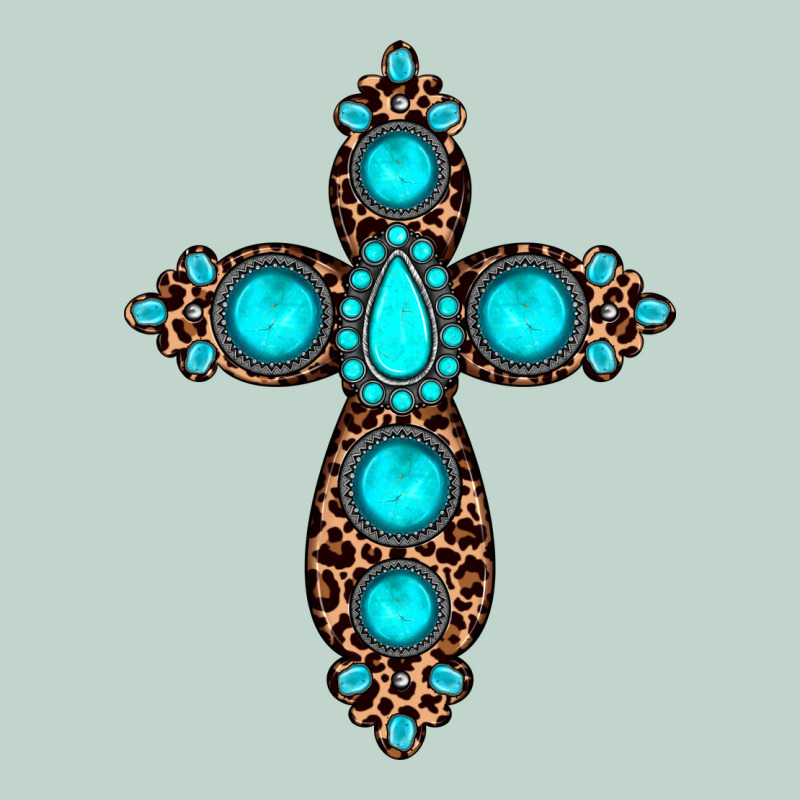 Gemstone Leopard Cross Zipper Hoodie by JahusDesignShop | Teevron