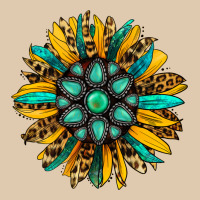 Turquoise Leopard Sunflower Classic Tee | Teevron